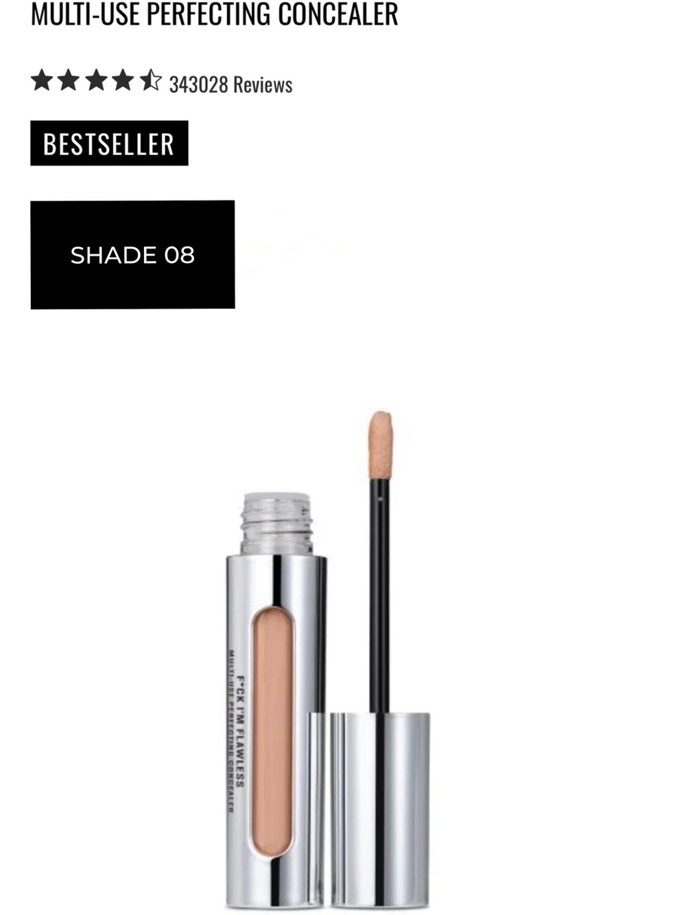 IL MAKIAGE F*ck I’m Flawless Concealer Shade 08 -